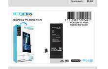 Auris İCON-5G PİL 2010 mAh Batarya